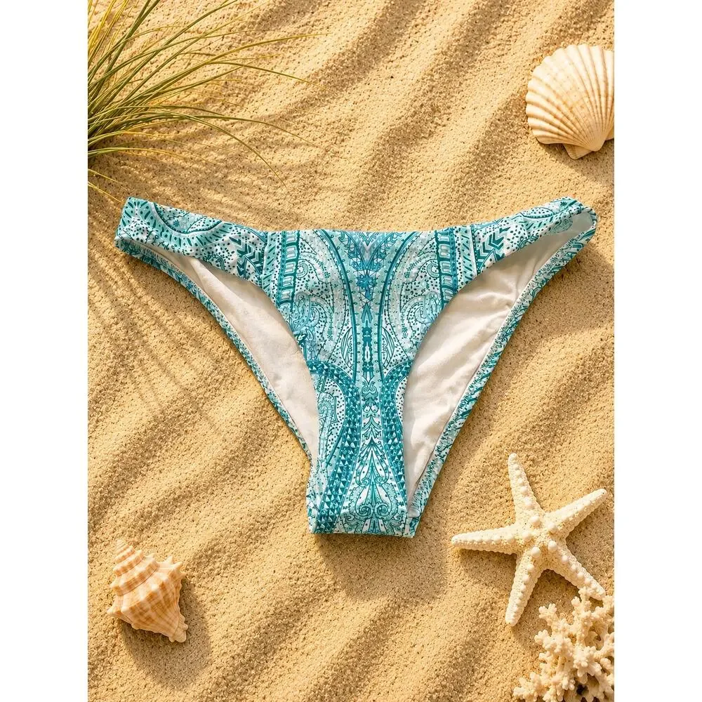 NWT: Melissa Odabash Barcelona Bottom in Paisley